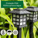 Kit 6 Luminárias Solar de Jardim
