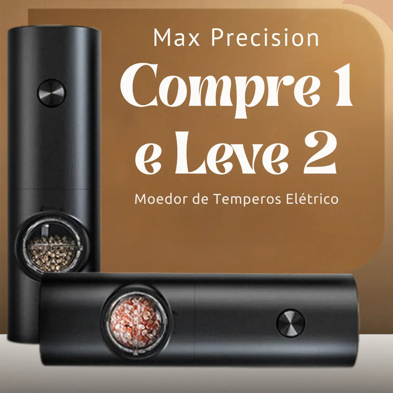 Moedor De Temperos Elétrico - Max Precision™ ( PROMOÇÃO COMPRE 1 LEVE 2 )